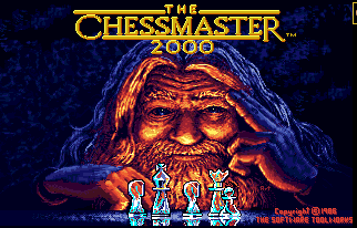 Amiga Chessmaster 2000 Loading Screen.