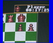 Commodore Amiga Chessmaster 2000 (1986) Chess Timer closeup