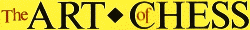 �THE ART OF CHESS� Logo taken from User Manual.