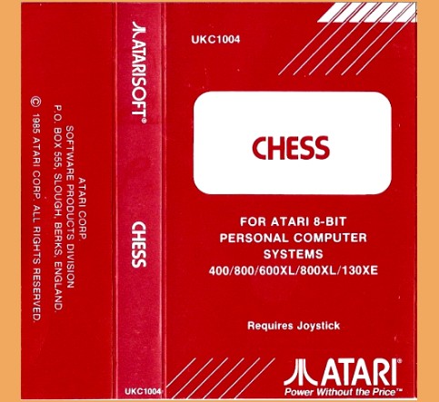 Atari 400/800/800XL/1200XL Atari Chess (1986)