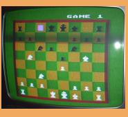 Atari 800XL Atari Chess (1986) Chess board Screen Shot