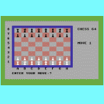 Commodore 64 Emulator -  Chess 64 Version 2.8C (198?)