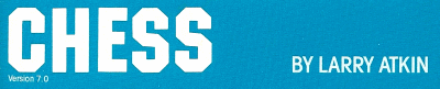 Chess 7.0 by Larry Atkin Logo