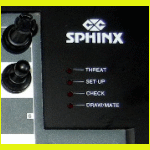 CXG Sphinx Comet (1992) Information LED's