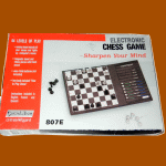 Excalibur Model 807E Chess Wizard (1993) Box