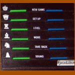 Excalibur Model 807E Chess Wizard (1993) Game Control Buttons