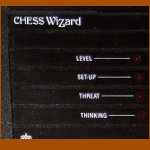 Excalibur Model 807E Chess Wizard (1993) Game Information LED's