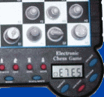 Excalibur Model 901E-4 Deluxe Electronic Chess (2005) LCD Display and Game Control Buttons