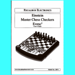 Excalibur Model E951 Einstein E=MC2 Master Chess (2008) User Manual
