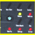Excalibur Model 127E Escort (1995) Game Control Buttons