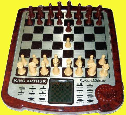 Excalibur Model  915-W King Arthur Deluxe (2005) Electronic Chess Computer