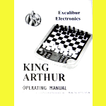 Excalibur Model  915-W King Arthur Deluxe (2005) User Manual