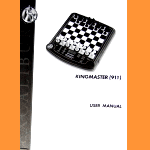 Excalibur Model 911E-2 King Master II (1997) User Manual