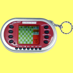 Excalibur Model EI5316RE LCD Chess Wizard Keychain (2010) Electronic Travel Chess Computer