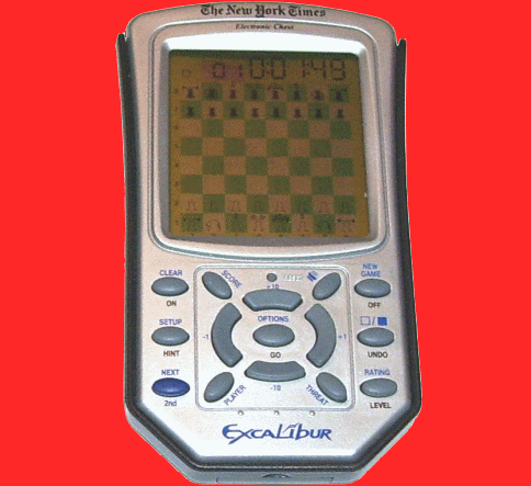 Excalibur Model 974 The New York Times (2003) Electronic Travel Chess Computer