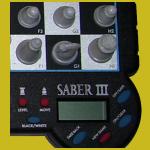 Excalibur Model 901E-3 Saber III (1997) LCD Display and Game Control Buttons