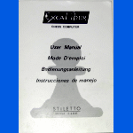 Excalibur Model 328E Stiletto (1993) User Manual