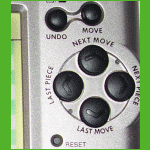 RadioShack and Tandy Model 60-2709 Talking E-Chess Versiona I (2002) Directional Control Buttons