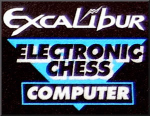 THE EXCALIBUR ELECTRONIC CHESS COMPUTER -  picture taken from computer.