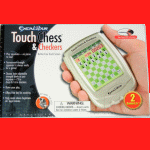 Excalibur Model 404-2 Touch Chess and Checkers (2003) Box