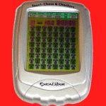Excalibur Model 404-2 Touch Chess and Checkers (2003) ElectronicTravel Chess Computer