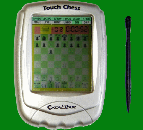 Excalibur Model 404 Touch Chess (2001) Electronic Travel Chess Computer