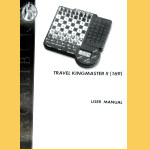 Excalibur Model 169E-2 Travel King Master II (1997) User Manual