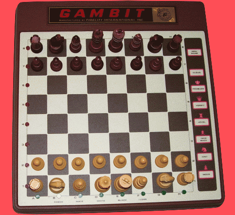 Fidelity Model 6084 Gambit Version 2 (1988) Electronic Chess Computer
