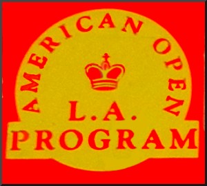 FIDELITY EXCEL 68000 MACH II AMERICAN OPEN L. A.  PROGRAM -  picture taken from box.