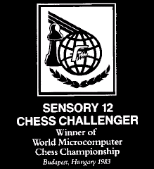 SENSORY 12 - Winner of World Microcomputer Chess Championship, Budapest, Hungary 1983