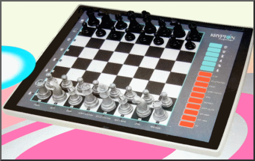 KRYPTON JUPITER Electronic Chess Computer - picture taken from box.