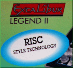 Excalibur Legend II RISC Style Technology Chess Computer -  picture taken from box