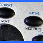 Lexibook Model CG100 LCD Computer Chess (2001) Game Control Buttons