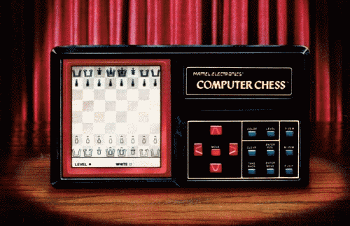 MATTEL COMPUTER CHESS Electronic Chess Computer - Picture taken from 1981 sales leaflet