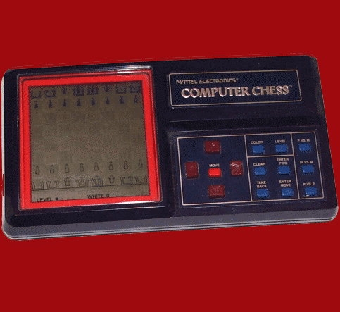 Mattel Model 192-0320 Computer Chess (1980) Electronic Travel Chess Computer