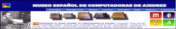 Museo Espanol de Computadoras de Ajedrez Website