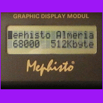 Mephisto Almeria 16 Bit (1988) 16 Digit Display