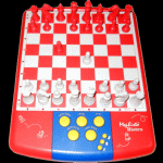 Mephisto Bistro in Red (1995) Electronic Chess Computer