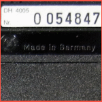 Mephisto II (1981) Computer Label