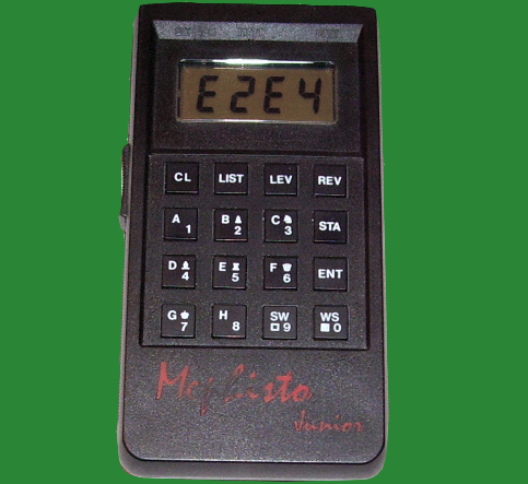 Mephisto Junior Travel (1982) Electronic Travel Chess Computer