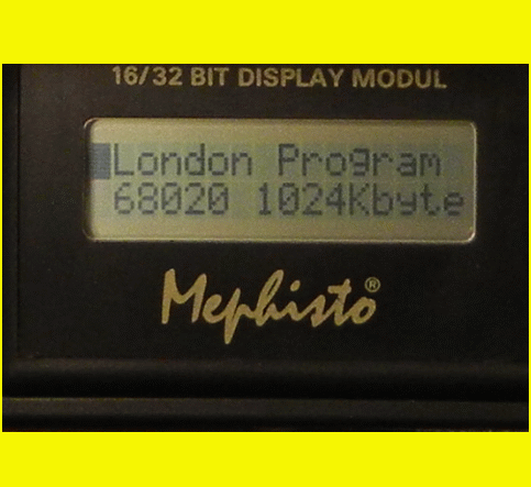 Mephisto London 32 Bit ROM Upgrade (1996) Electronic Chess Module suitable for Mephisto Modular Chess Board Systems