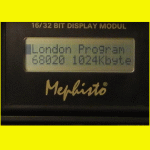 Mephisto 68020 London 32 Bit Game Module (1996) Electronic Chess Computer