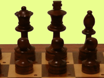 Mephisto Muenchen (1985) Dark Hardwood Magnetic Chess Pieces