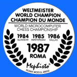 Mephisto Roma II (1989) 1987 World Microcomputer Champion