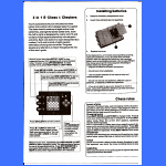 Microgear Model EC14421 2-in-1 Chess & Checkers (2004) User Manual