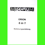 Millennium 2000 Model M132 Orion 6-in-1 (2004) User Manual