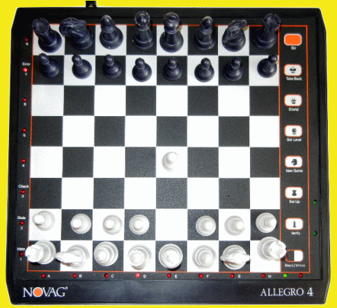 Novag Model 893 Allegro 4 (1989) Electronic Chess Computer