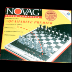 Novag Model 9604 Aquamarine Premier (1996) Box