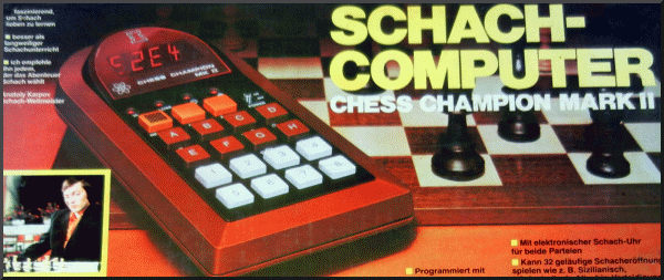 NOVAG CHESS CHAMPION MK. II VERSION B QUELLE Electronic Chess Computer -  Picture taken from box.