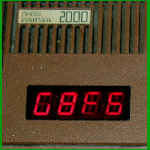 Novag Model 700 Chess Partner 2000 (1980) LCD Display